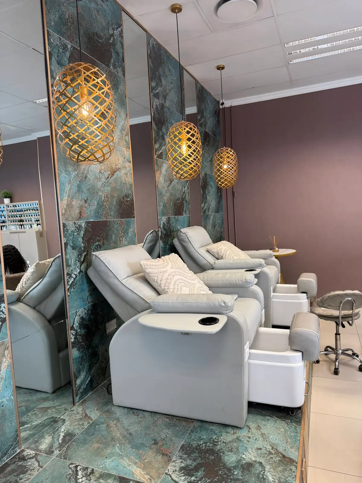 Inside the HairStranz studio at Airport Junction